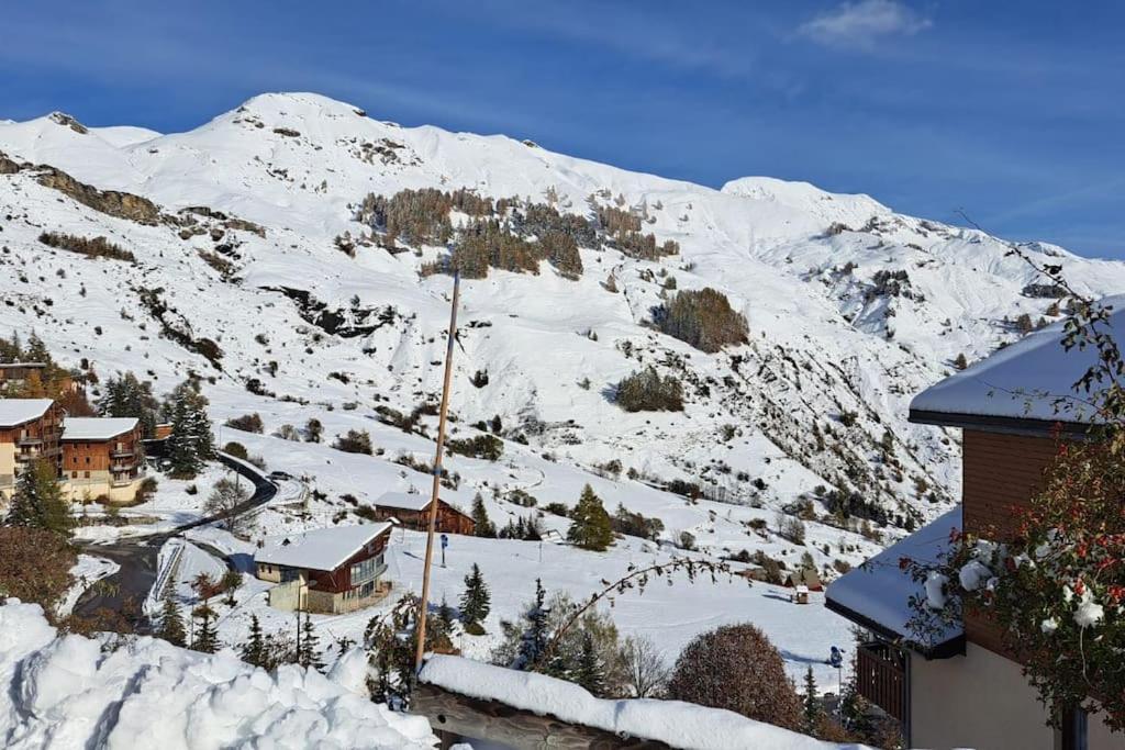 Joli Appart 4 Personnes Au Pied Des Pistes Balcon 오르시에레 외부 사진
